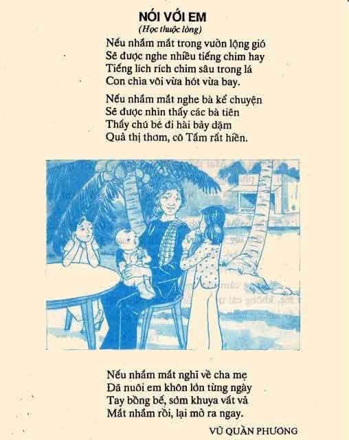 Phụ huynh nhớ sách giáo khoa cũ